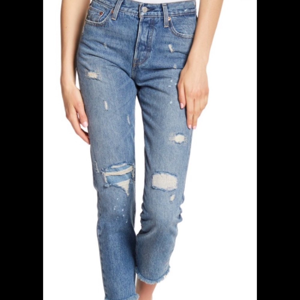 LEVI wedgie Creative chaos size 27